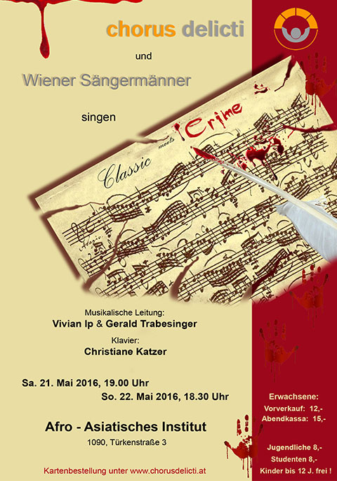 chorus delicti mit Wiener Sängermännern